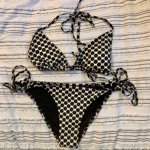 Estivo Black White and Gold Bikini